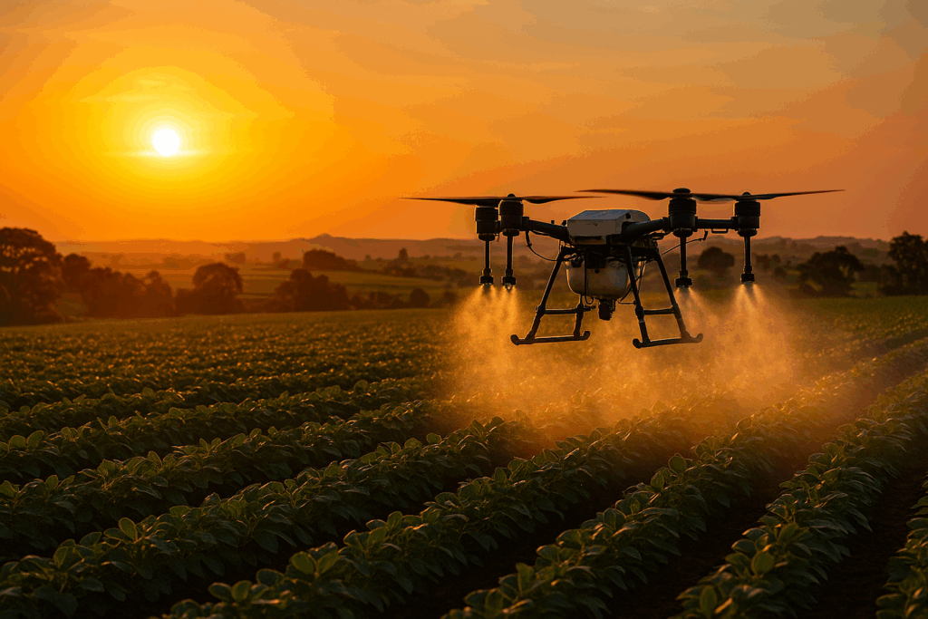 Drones Agrícolas: como a tecnologia aérea está revolucionando o campo ...